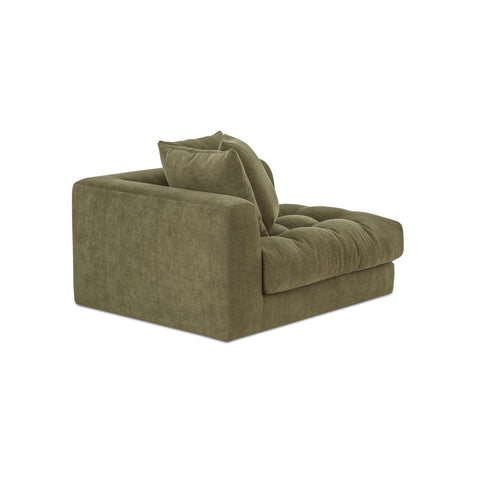 Davie Left Arm Facing Chair Olive