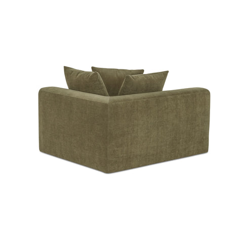Davie Right Arm Facing Chair Olive
