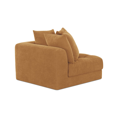 Davie Corner Chair Golden Yellow