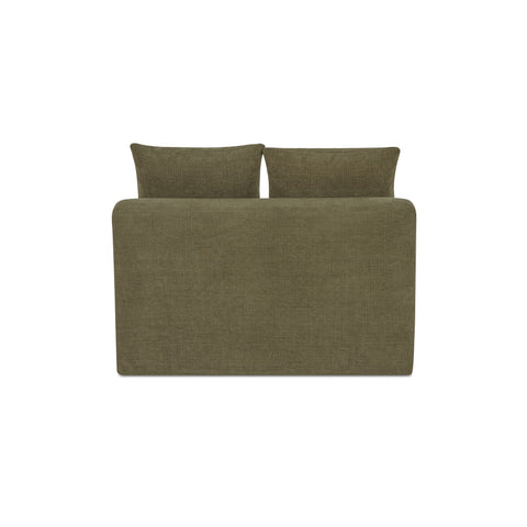 Davie Slipper Chair Olive
