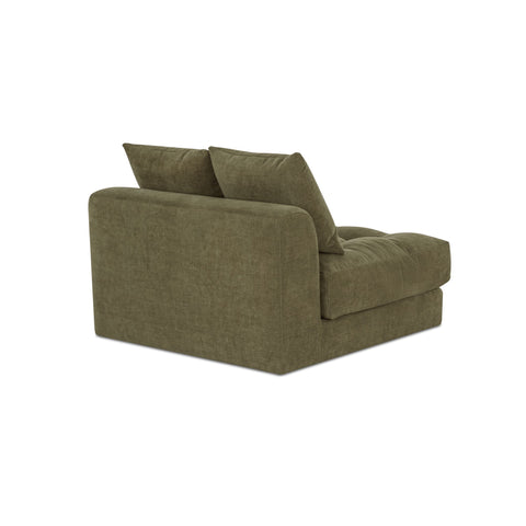 Davie Slipper Chair Olive