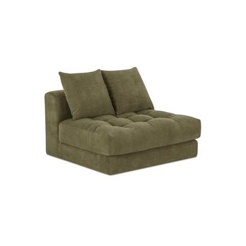 Davie Slipper Chair Olive