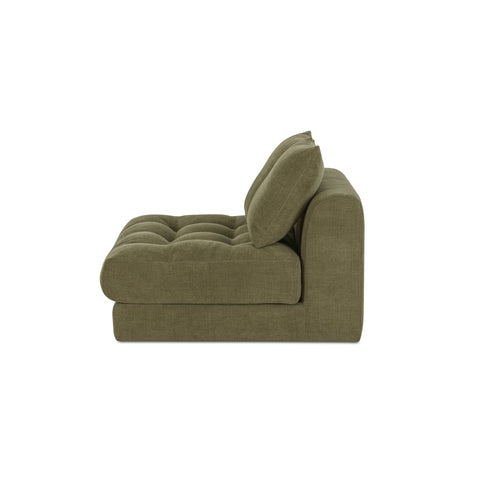 Davie Slipper Chair Olive