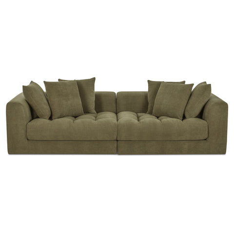 Davie Modular Sofa Olive