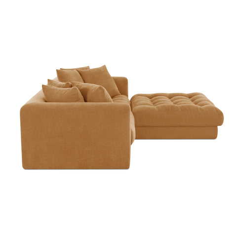 Davie Nook Modular Sectional Golden Yellow