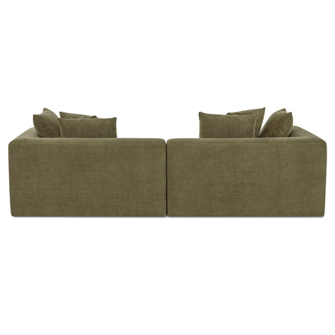 Davie Nook Modular Sectional Olive