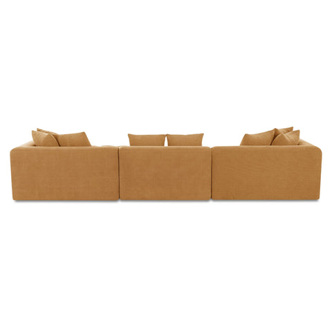 Davie Classic L Modular Sectional Golden Yellow