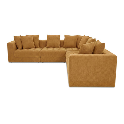 Davie Classic L Modular Sectional Golden Yellow