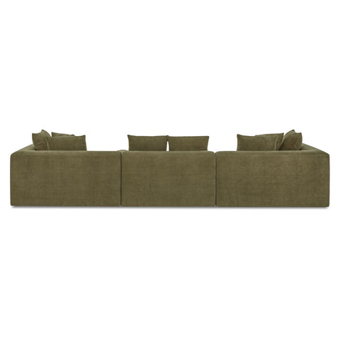 Davie Classic L Modular Sectional Olive
