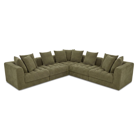 Davie Classic L Modular Sectional Olive
