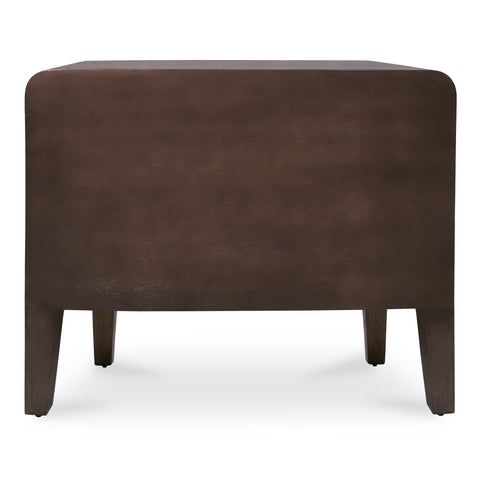 Iris Nightstand Distressed Black