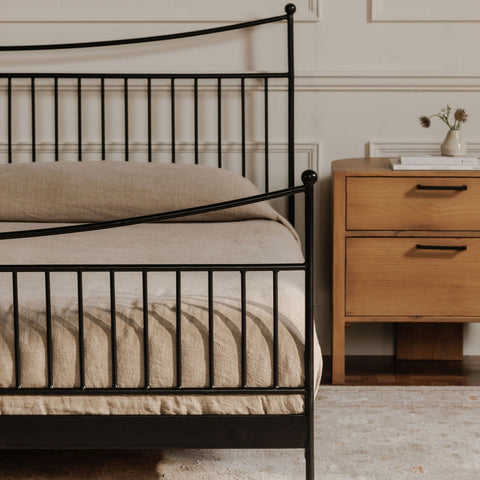Monet King Bed Black