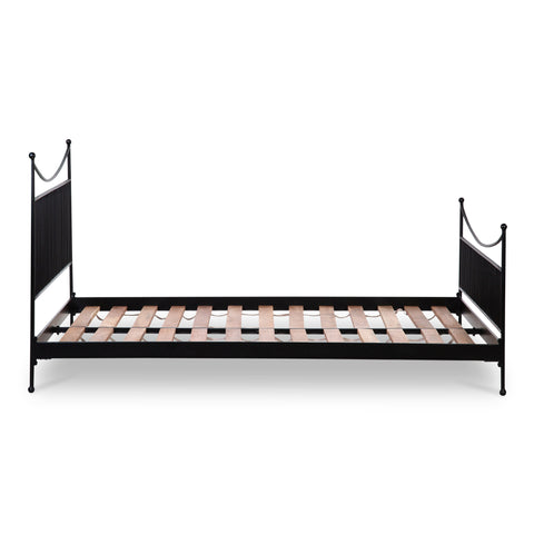 Monet Queen Bed Black