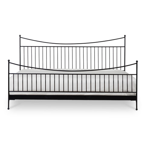 Monet Queen Bed Black