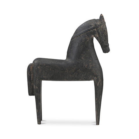 Gallant Wooden Sculpture Black