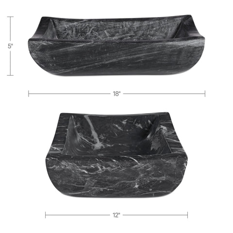 Piero Basin Black Marble
