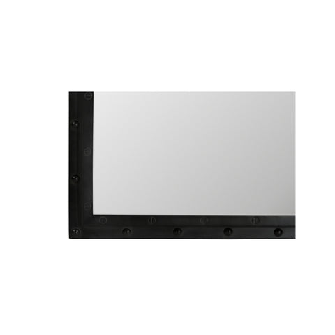 Hughes Floor Mirror Iron Grey