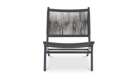 Palma Outdoor Lounge Chair Black