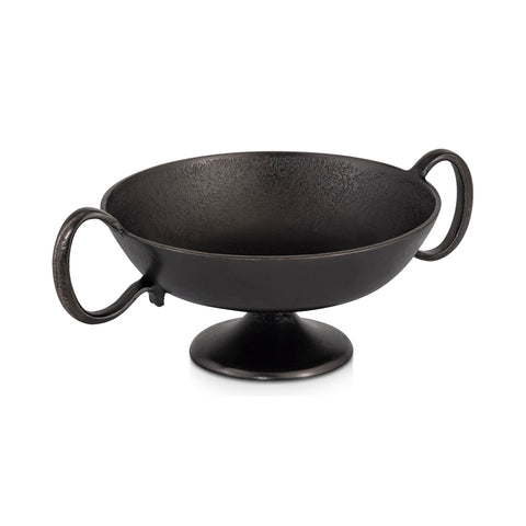 Floris Decorative Bowl Black Cast Aluminum