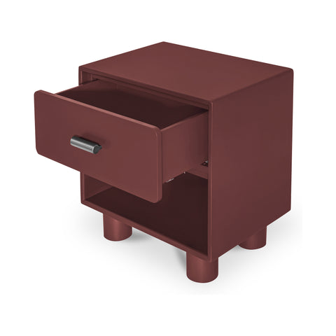 Jolene Nightstand Deep Red