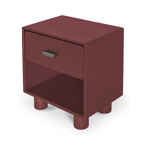 Jolene Nightstand Deep Red