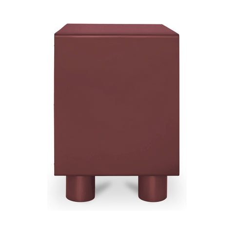 Jolene Nightstand Deep Red