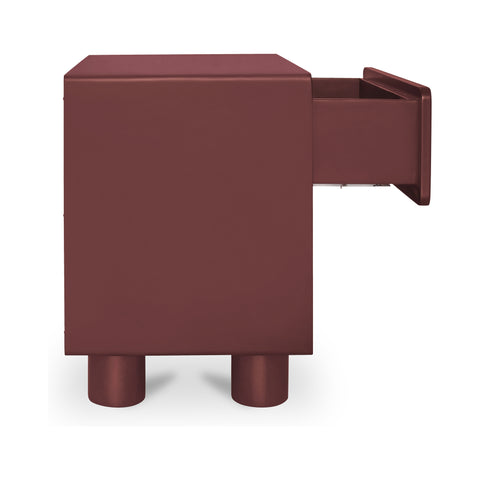 Jolene Nightstand Deep Red