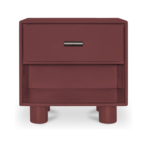Jolene Nightstand Deep Red