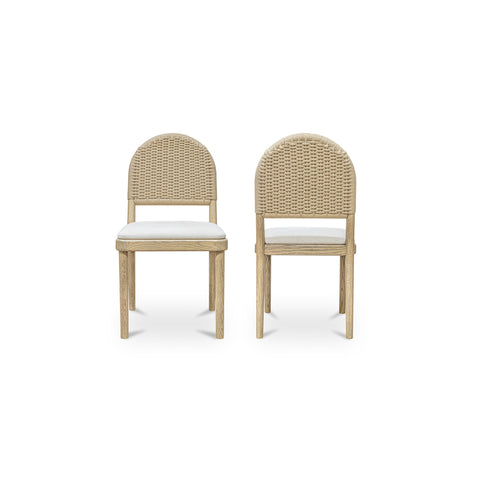 Claire Dining Chair Natural-Set of Two