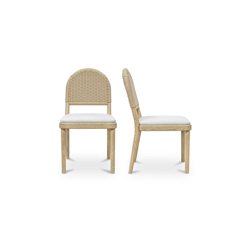 Claire Dining Chair Natural-Set of Two