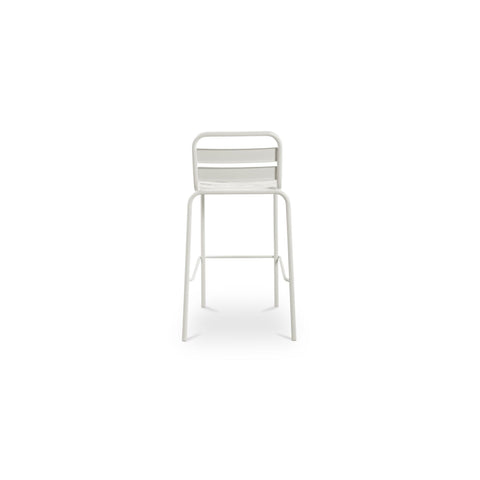 Kade Outdoor Bar Stool White-Set of Two