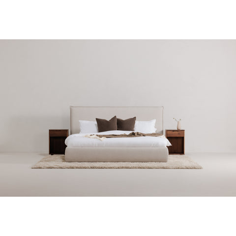 Luzon King Bed Wheat