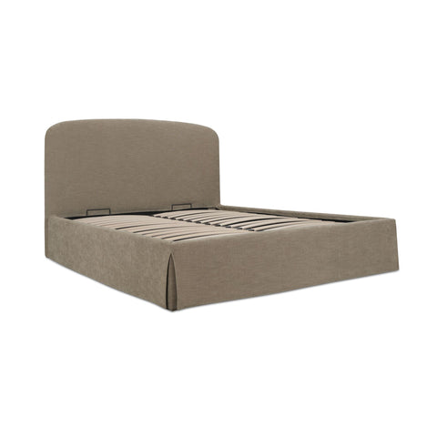 Joan King Storage Bed Light Taupe