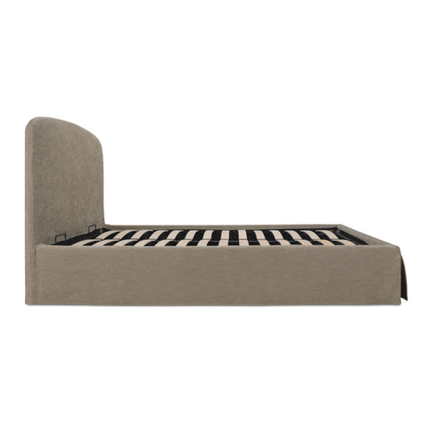 Joan King Storage Bed Light Taupe