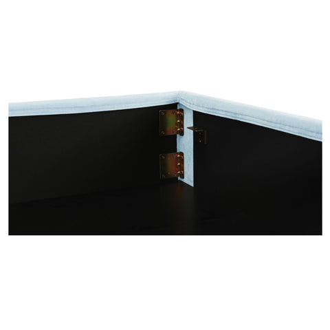 Joan King Storage Bed Light Blue