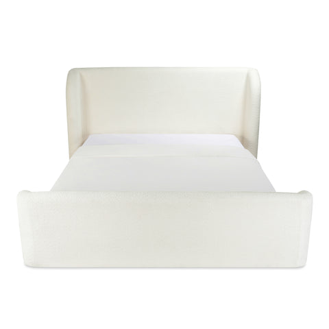 Sophia King Storage Bed Cream