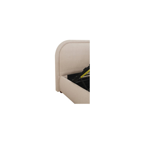 Colin Queen Storage Bed Light Brown