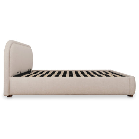 Colin Queen Storage Bed Light Brown