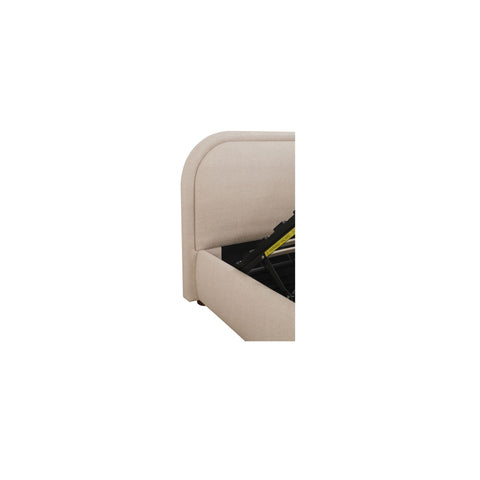 Colin King Storage Bed Light Brown