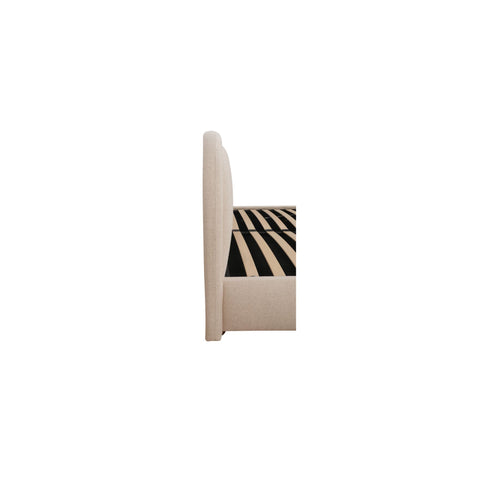 Colin King Storage Bed Light Brown