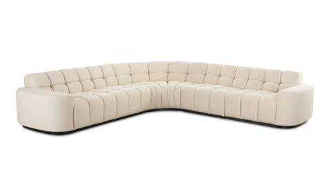 Roman L-Shaped Sectional Oat
