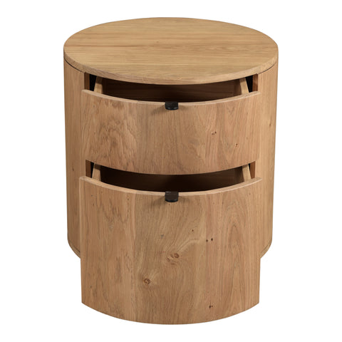 Theo 2 Drawer Nightstand Natural