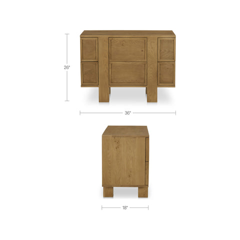 Henley Nightstand Brown