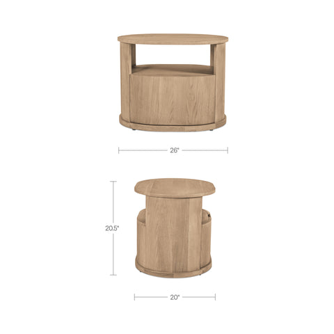 Tommy Nightstand Natural