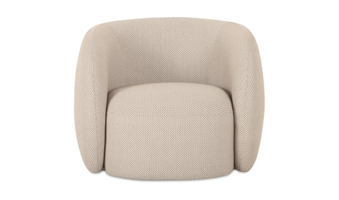 Rae Outdoor Accent Chair Beige Check