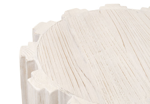 Roma Accent Table - White Wash Pine