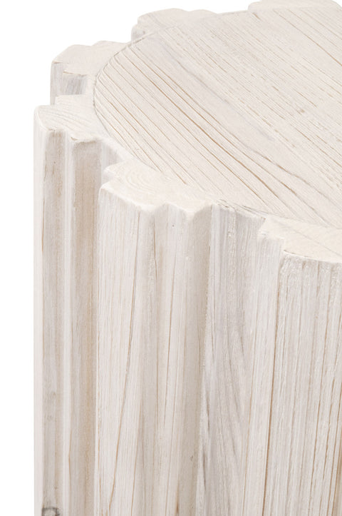 Roma Accent Table - White Wash Pine