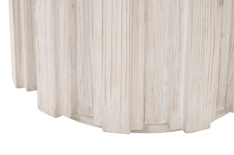 Roma Accent Table - White Wash Pine