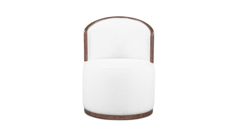 Rossi Swivel Dining Chair Cream