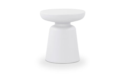 Ruth Outdoor Side Table White